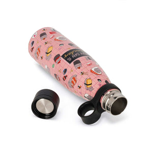 Legami - Termo de vacío de 500 ml - Gato Sushi - Frío y caliente