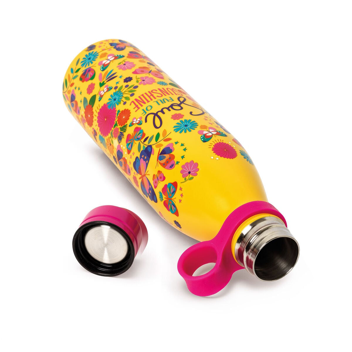 Legami - Botella térmica de 800 ml - Mariposa - Frío y caliente