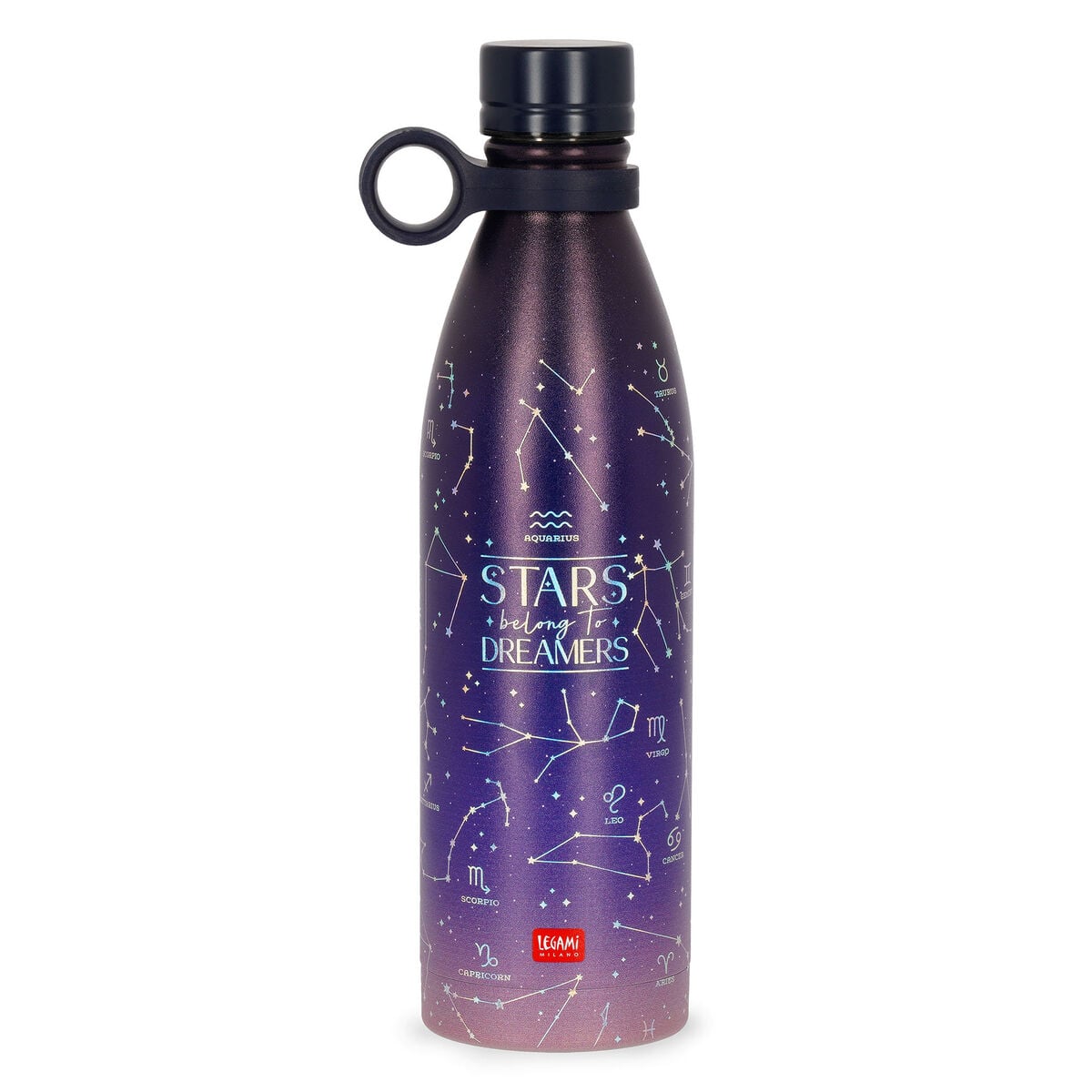Legami - Termo de vacío de 800 ml - Estrellas - Frío y calor