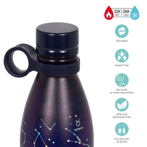 Legami - Termo de vacío de 800 ml - Estrellas - Frío y calor