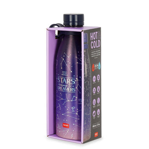 Legami - Termo de vacío de 800 ml - Estrellas - Frío y calor