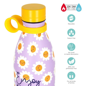 Legami - Botella térmica de 800 ml - Daisy - Frío y caliente