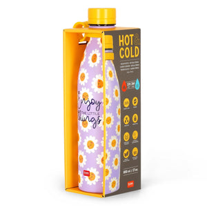 Legami - Botella térmica de 800 ml - Daisy - Frío y caliente