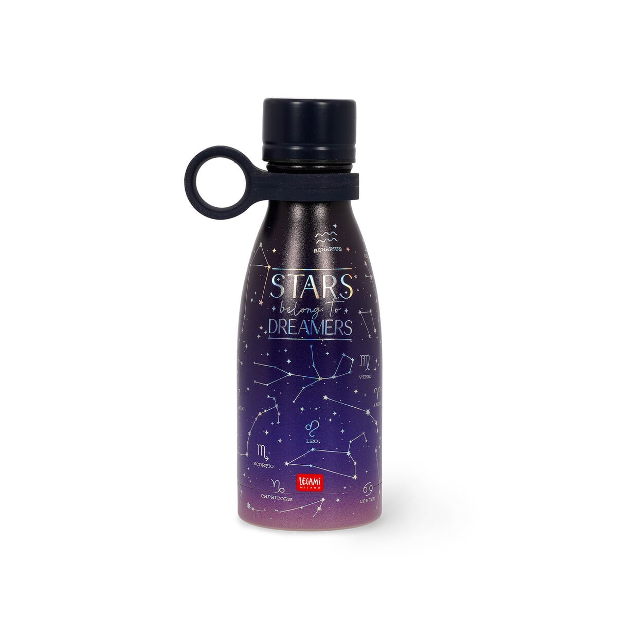 Legami - Mini Botella Termo de 300 ml - Stars - Frío y Caliente