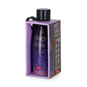 Legami - Mini Botella Termo de 300 ml - Stars - Frío y Caliente