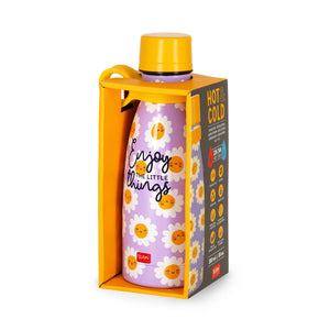 Legami - Botella Mini al Vacío de 300 ml - Daisy - Frío y Caliente