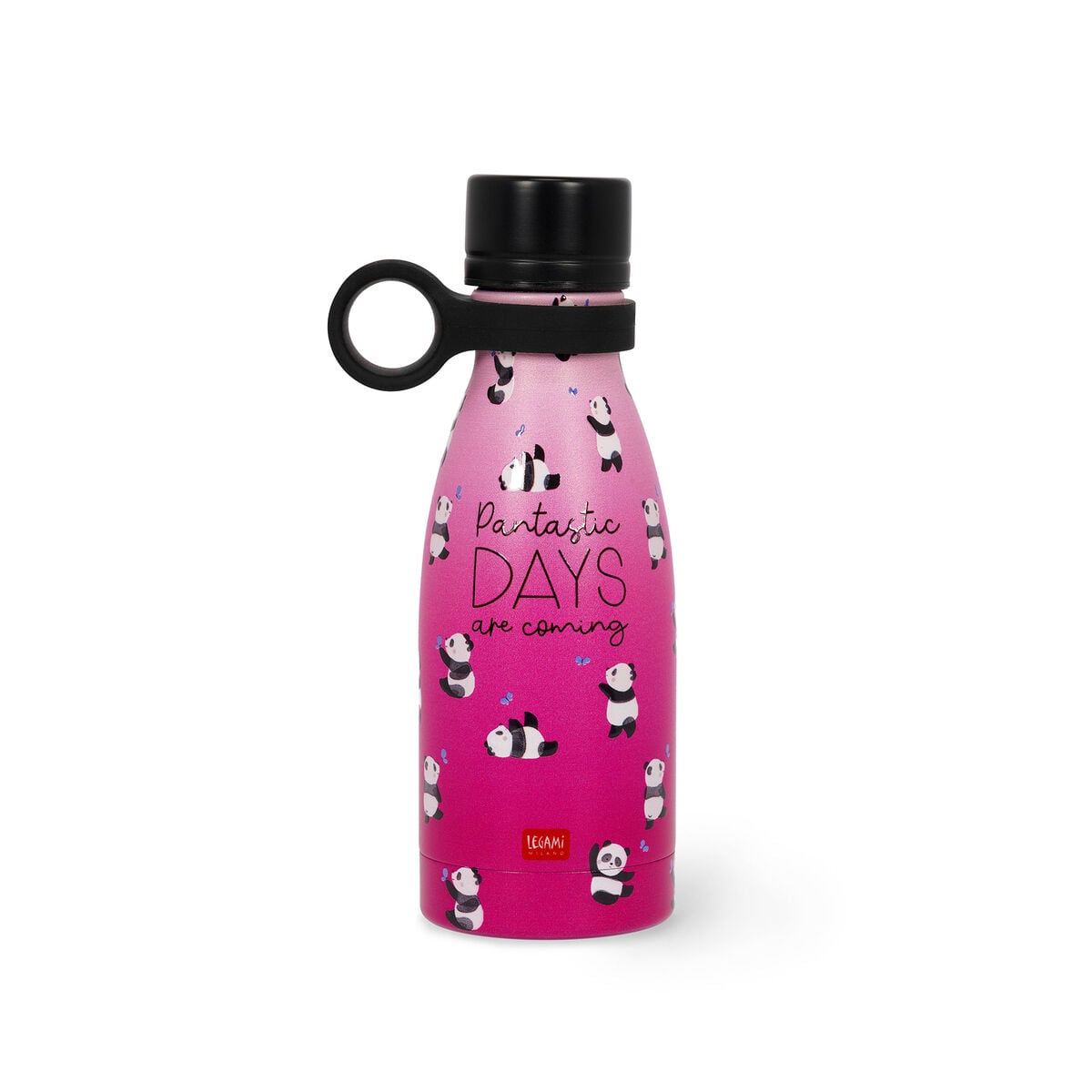 Legami - Botella Mini Termo de 300 ml - Panda - Frío y Caliente