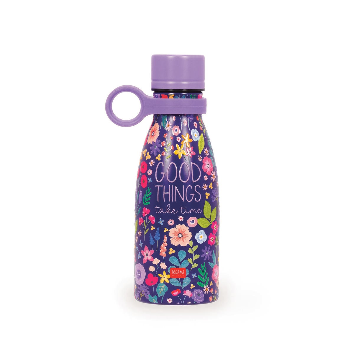 Legami - Mini Termo 300 ml - Flores - Frío y Caliente