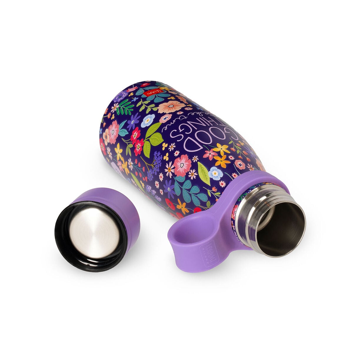 Legami - Mini Termo 300 ml - Flores - Frío y Caliente