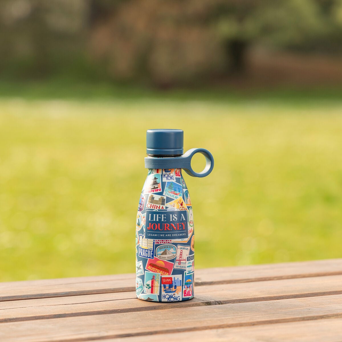 Legami - Termo Mini 300 ml - Adhesivos de Viaje - Frío y Caliente