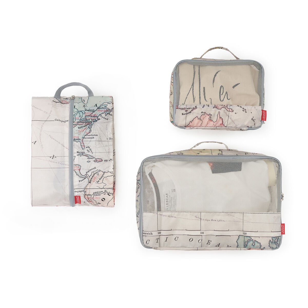 Legami - Juego de Tres Bolsas de Viaje - Organizador de Viaje
