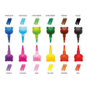 Legami - 12 Crayones Apilables - Dream in Colour