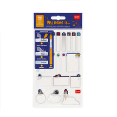 Legami - Etiquetas adhesivas con Protective Film - My Name Is... - Espacio
