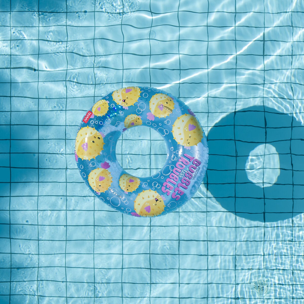 Legami - Anillo hinchable para piscina Maxi Pufferfish - Anillo Maxi para piscina