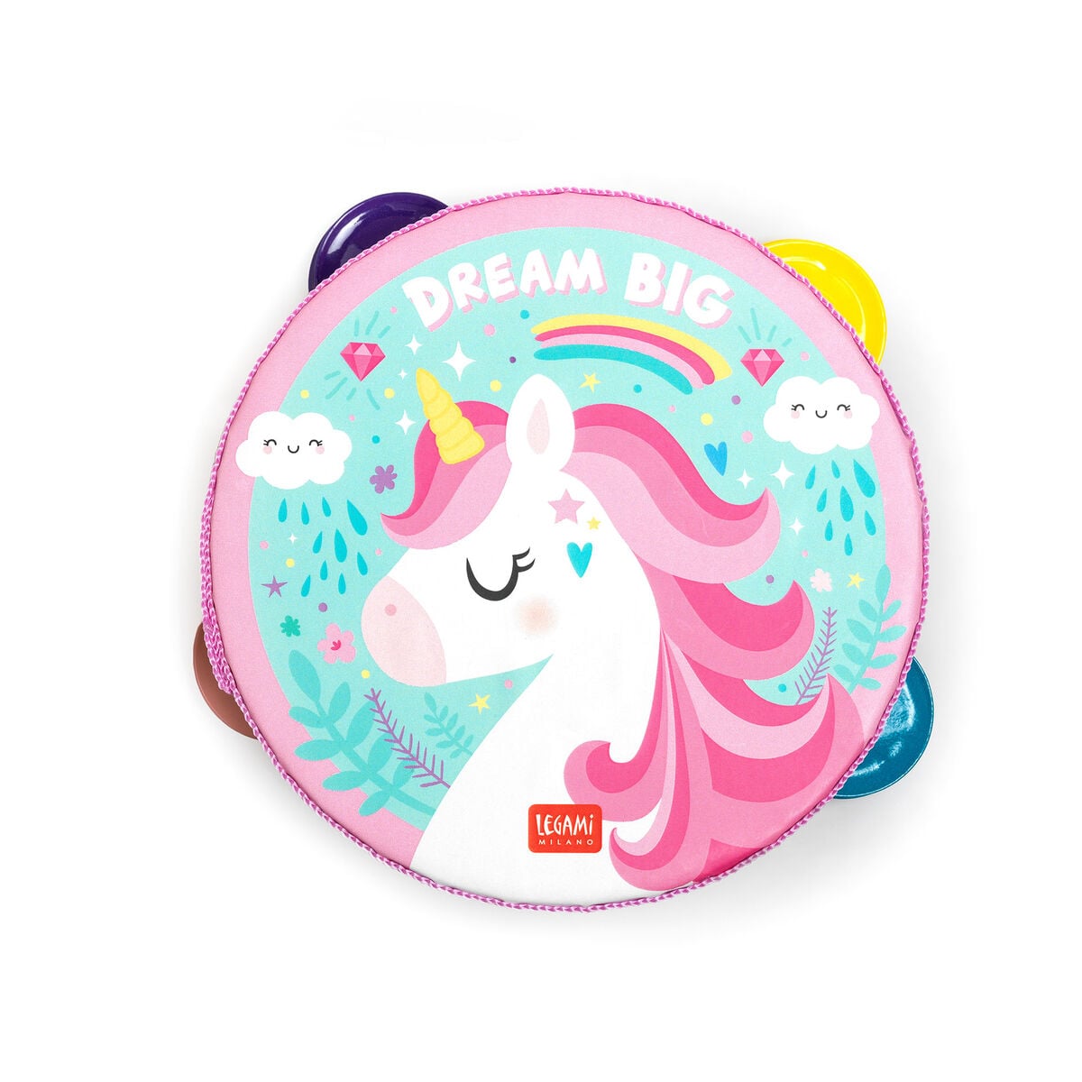 Legami - Pandereta Unicornio - ¡A mover el esqueleto!