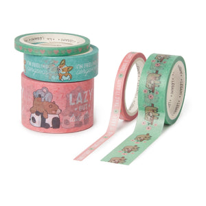 Legami - Set de 5 Cintas Adhesivas Decorativas Cute Animals - De Cinta a Cinta