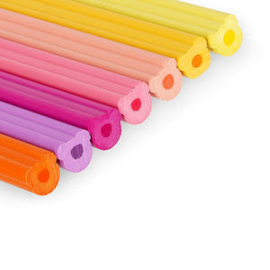 Legami - Juego de 24 lápices de colores con sacapuntas - Teddy Friends