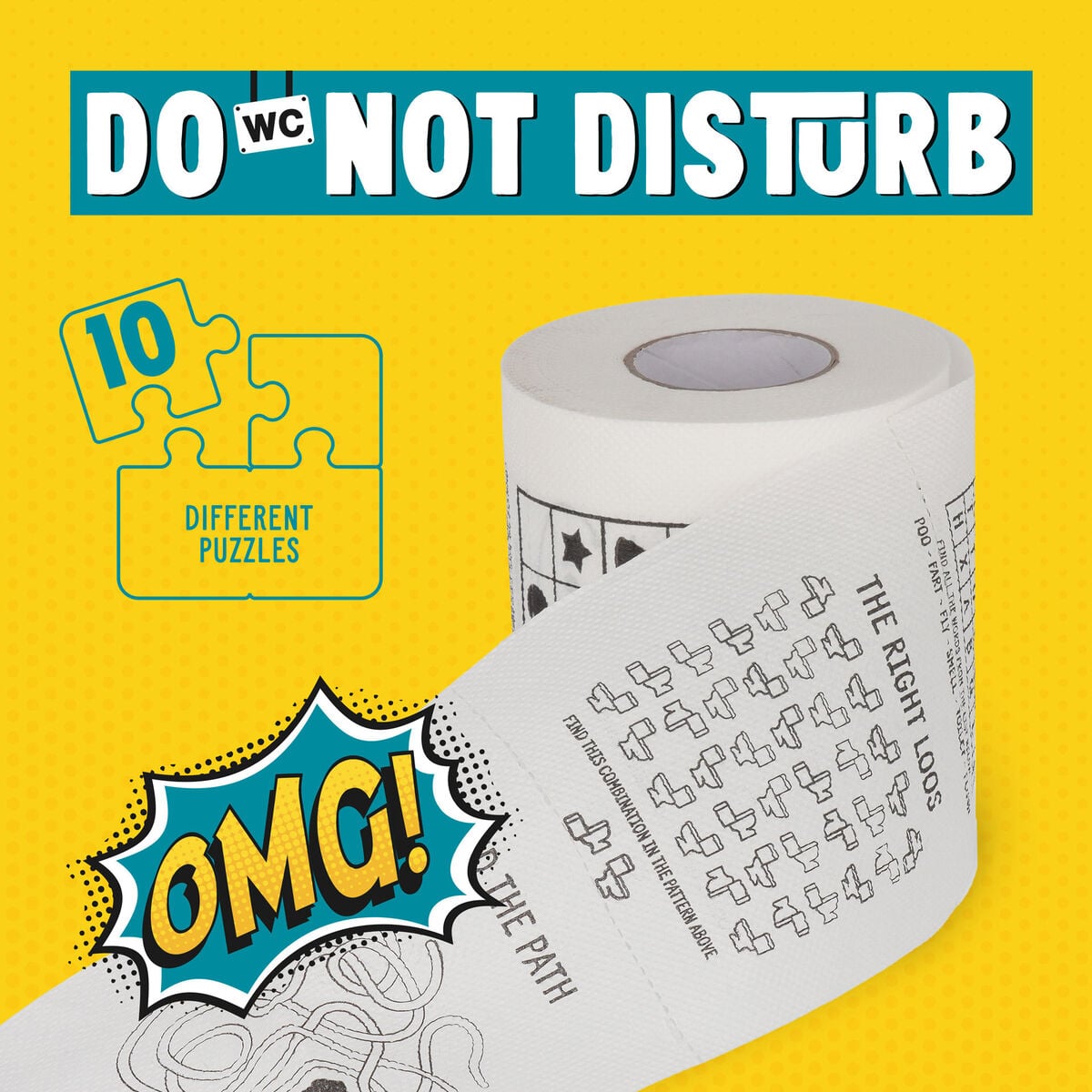 Legami - Rompecabezas Papel Higiénico - No molestar