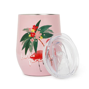 Legami - Vaso térmico de 325 ml - Flamenco - Frío y caliente