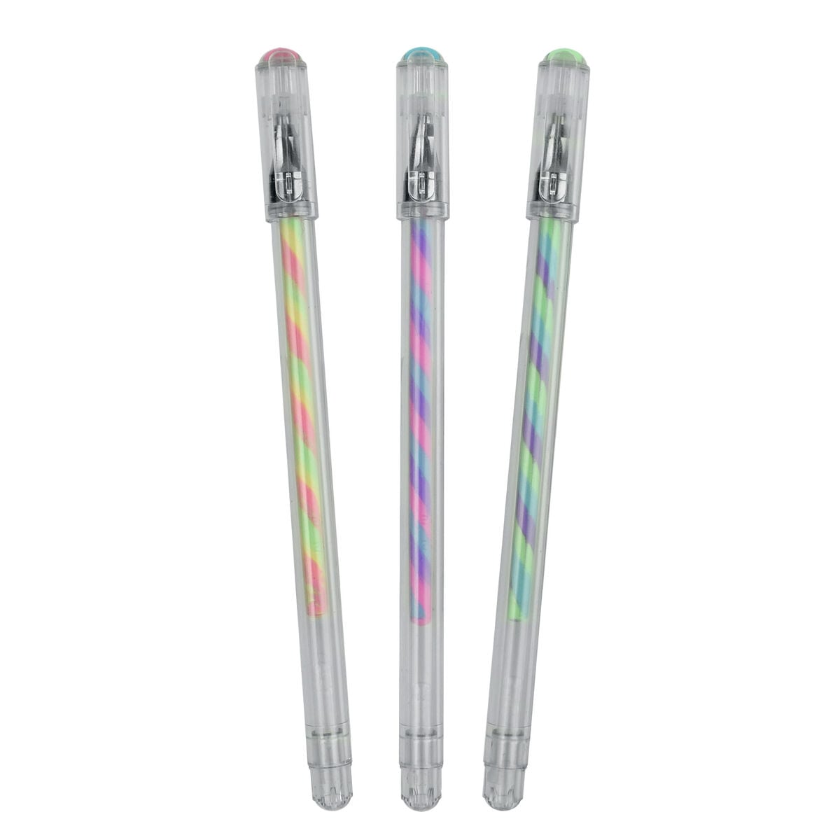 Legami - Juego de 3 bolígrafos de gel multicolor - Twist