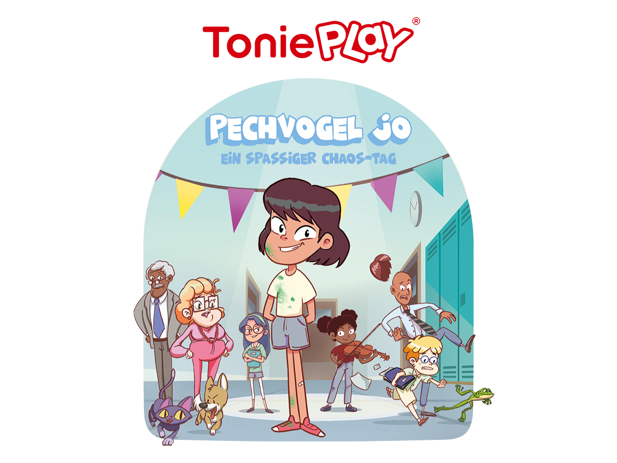 Tonies - Alemán Pechvogel Jo: Un Día Caótico Divertido - Tonieplay