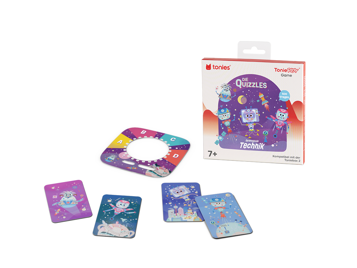 Tonies - Alemán Die Quizzles: Tecnología Emocionante - Tonieplay