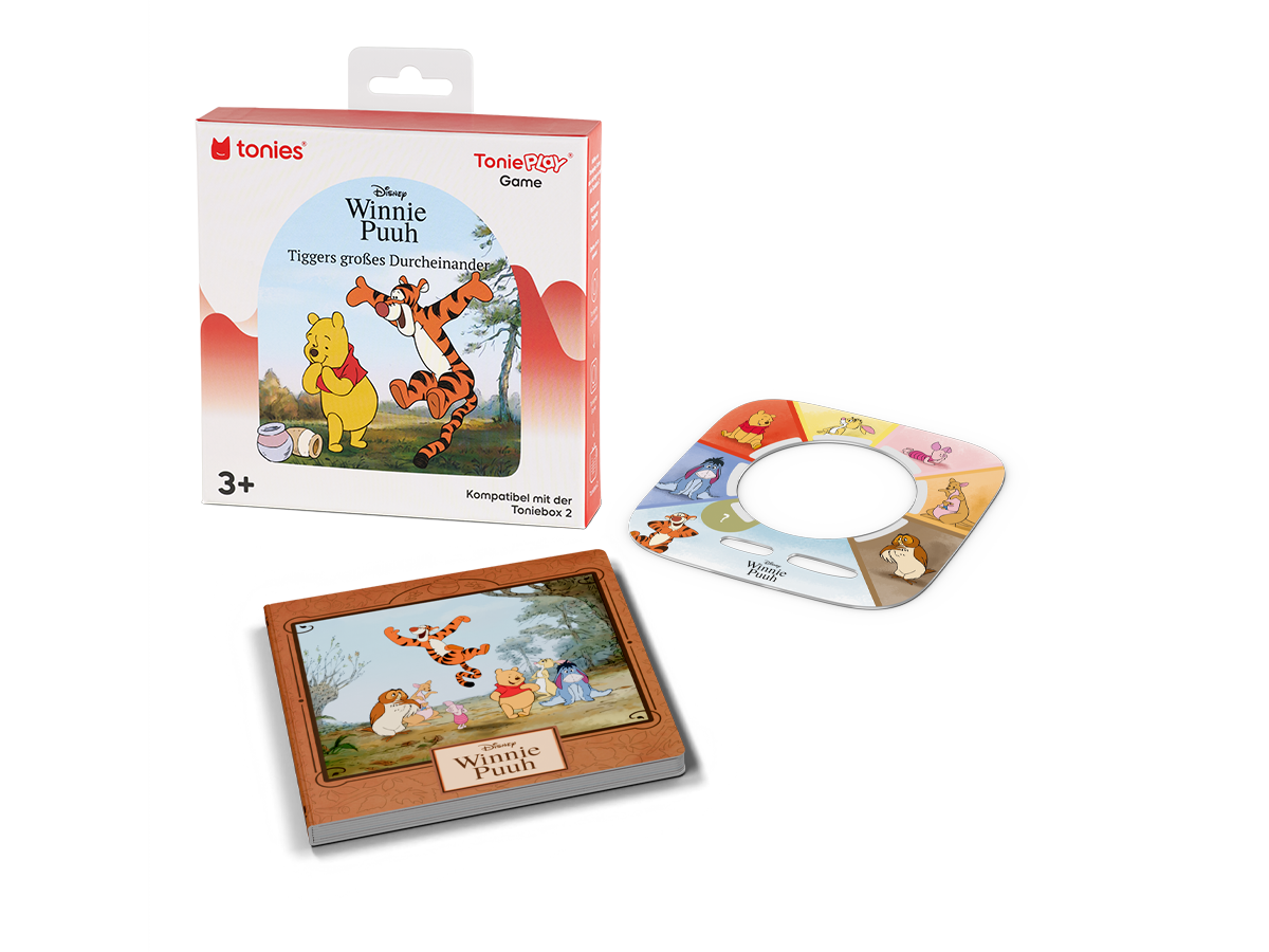 Tonies - Alemán Disney Winnie the Pooh: La Gran Confusión de Tigger - Tonieplay