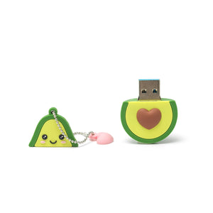 Legami - Unidad flash USB 3.0 de 32 GB con forma de aguacate - Unidad flash