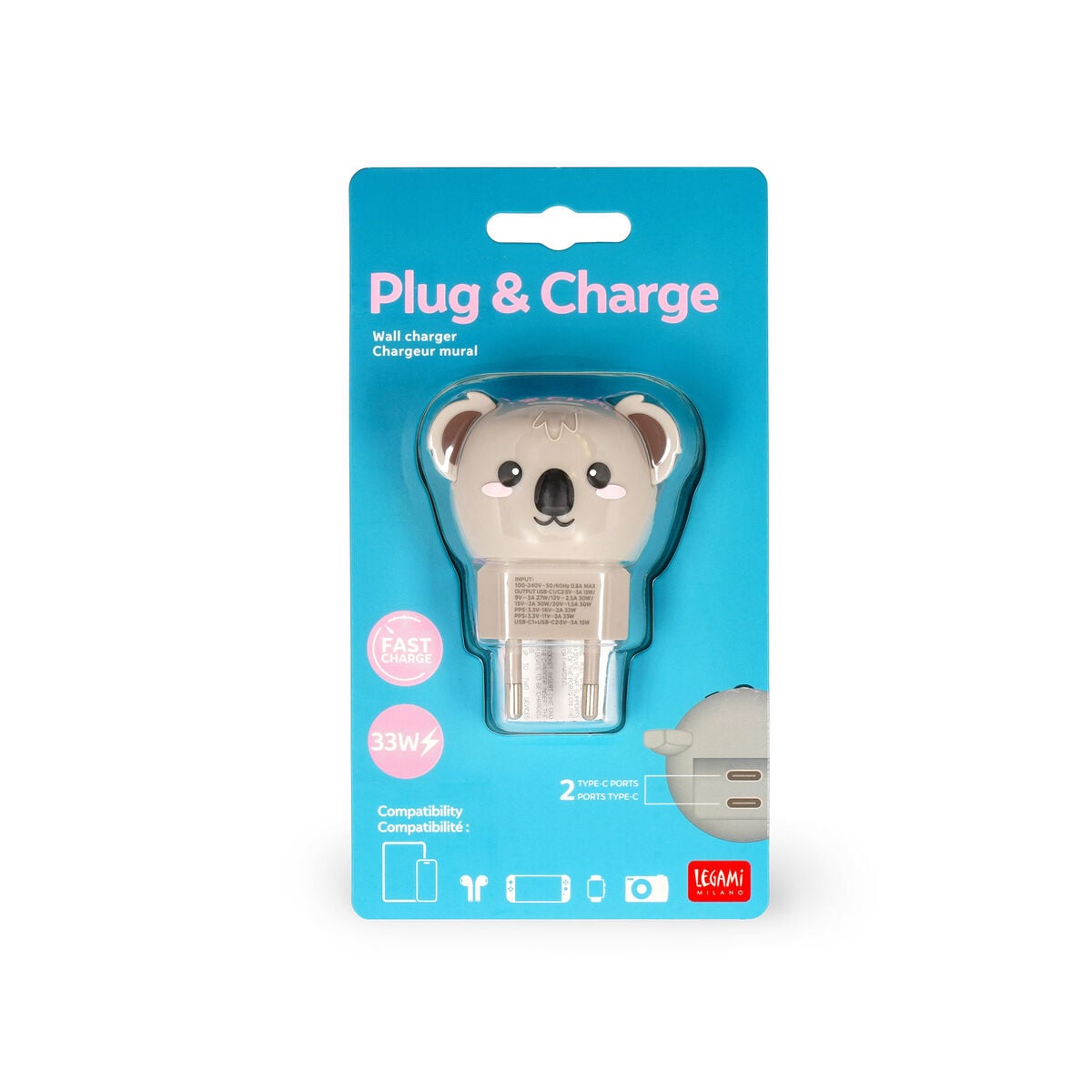 Legami - Cargador de pared Koala