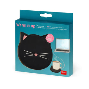 Legami - Calentador USB de Tazas - Gato - Calienta tu Bebida