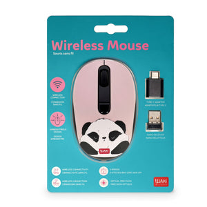Legami - Ratón inalámbrico Panda - Ratón inalámbrico