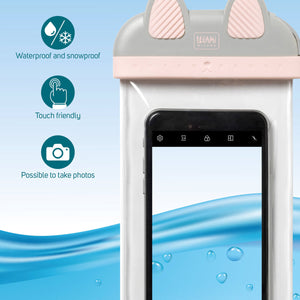 Legami - Bolso Pequeño Impermeable para Smartphone Kitty - Bolso Pequeño Impermeable para Smartphone