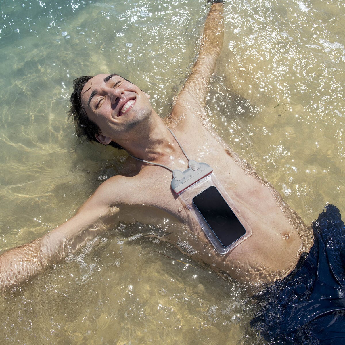 Legami - Bolso Pequeño Impermeable para Smartphone Kitty - Bolso Pequeño Impermeable para Smartphone
