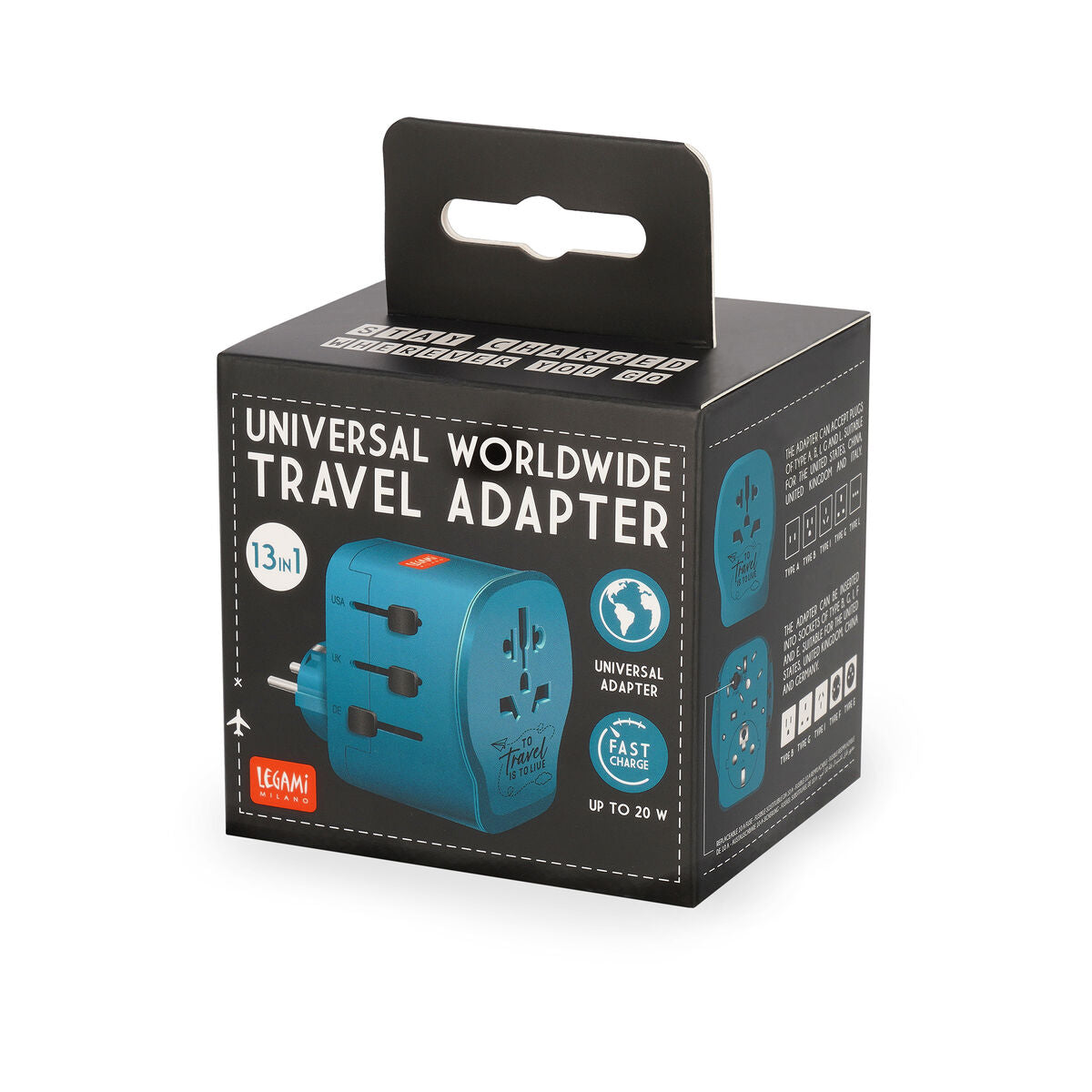 Legami - Adaptador de Viaje Universal