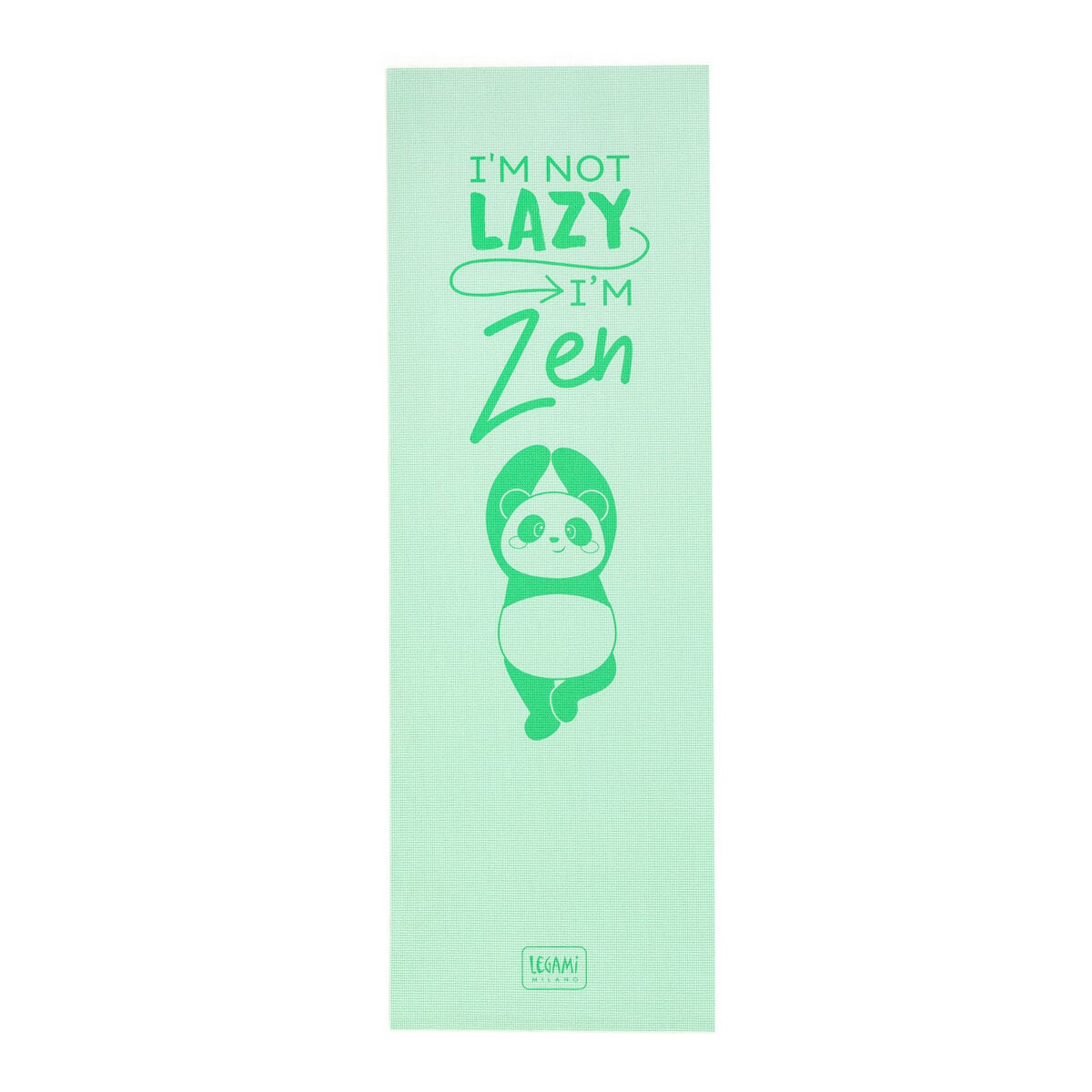Legami – Esterilla Antideslizante de Fitness Panda – Strike a Pose