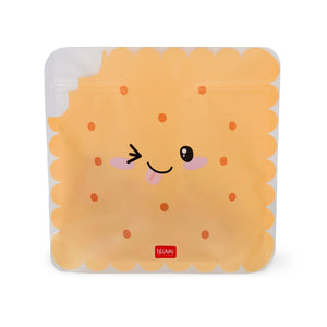 Legami - Set de 3 Bolsas Reutilizables para Aperitivos - Cookie - Snack Bags