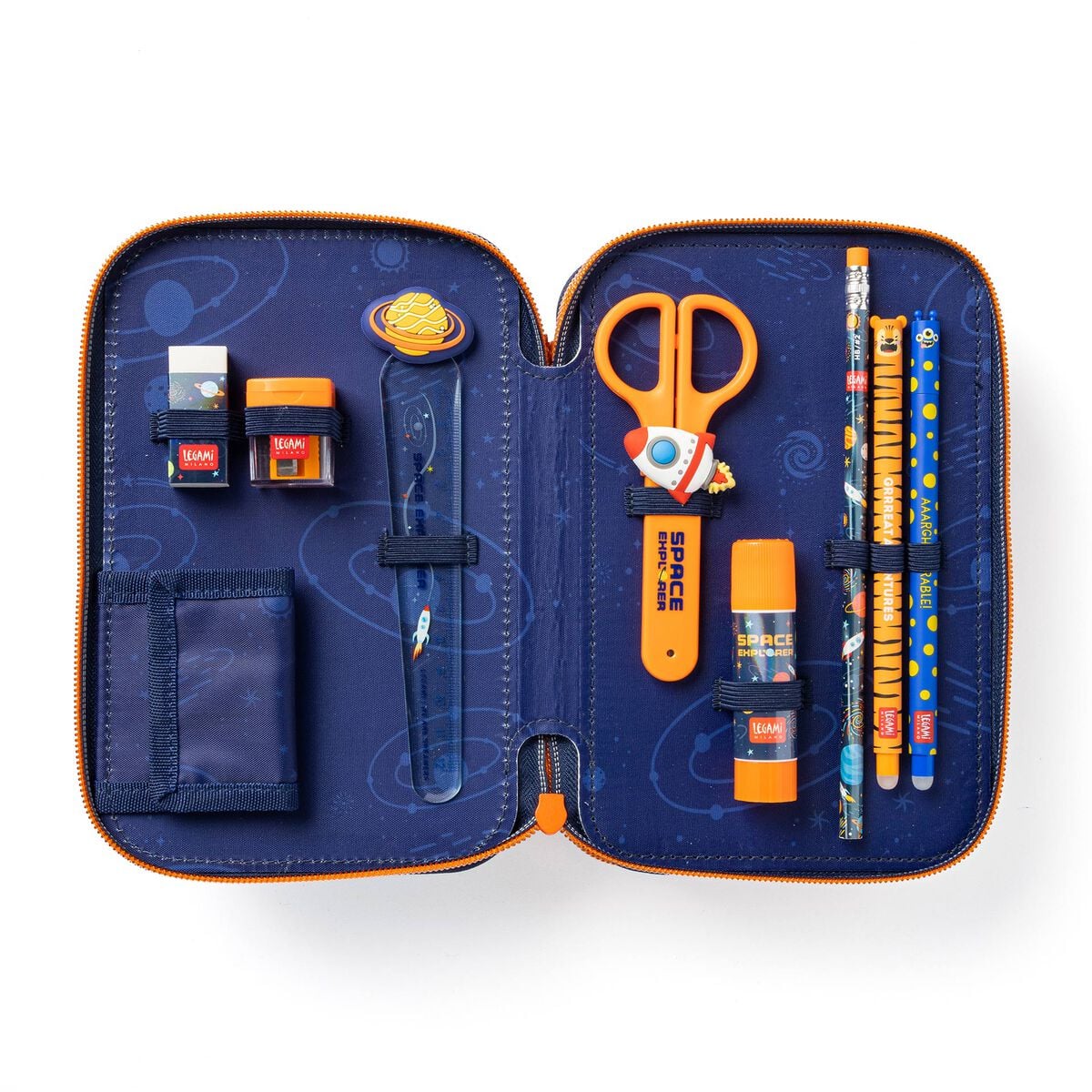 Legami - Estuche Triple - 3, 2, 1... ¡Triple diversión! - Espacio