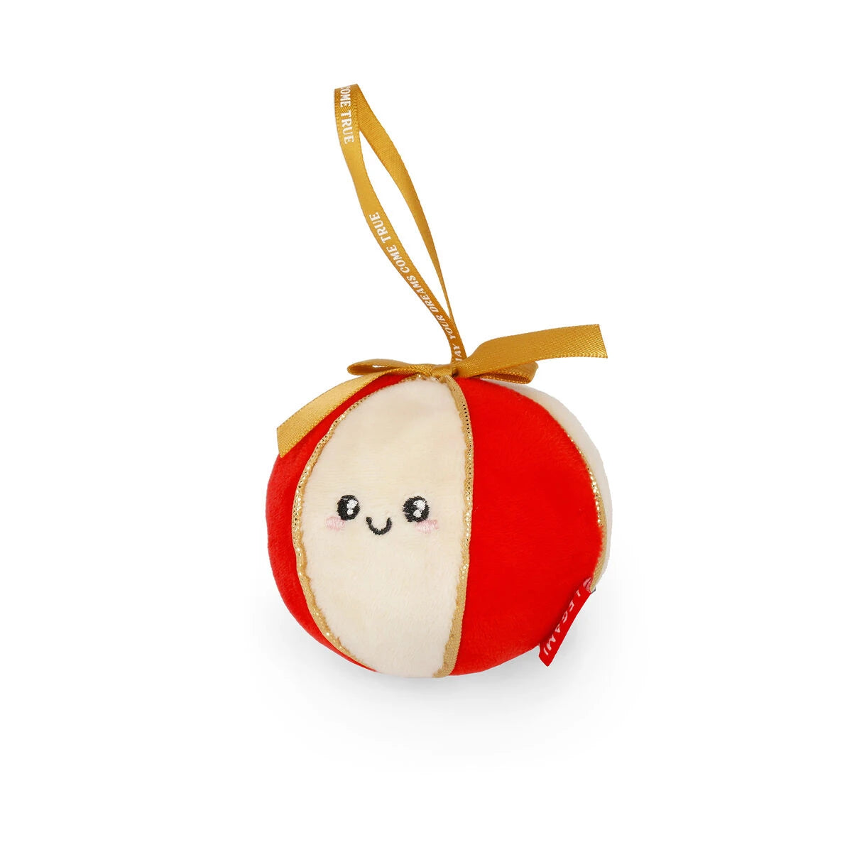 Legami - Juguete de Peluche Decoración Navideña - Bola - Oh-Oh-Ohrnaments