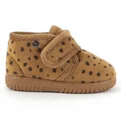 Victoria - Ojalá Casa Leopard Slippers | Camel