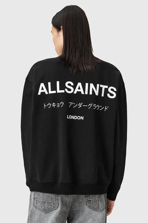 Sudadera de algodón AllSaints UNDERGROUND