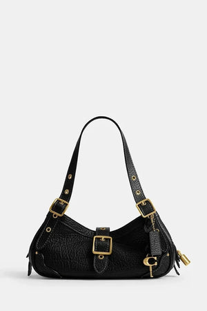 Bolso Drifter pequeño de cuero Coach
