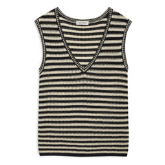 Anine Bing - Camiseta de tirantes a rayas Lowen | Negro