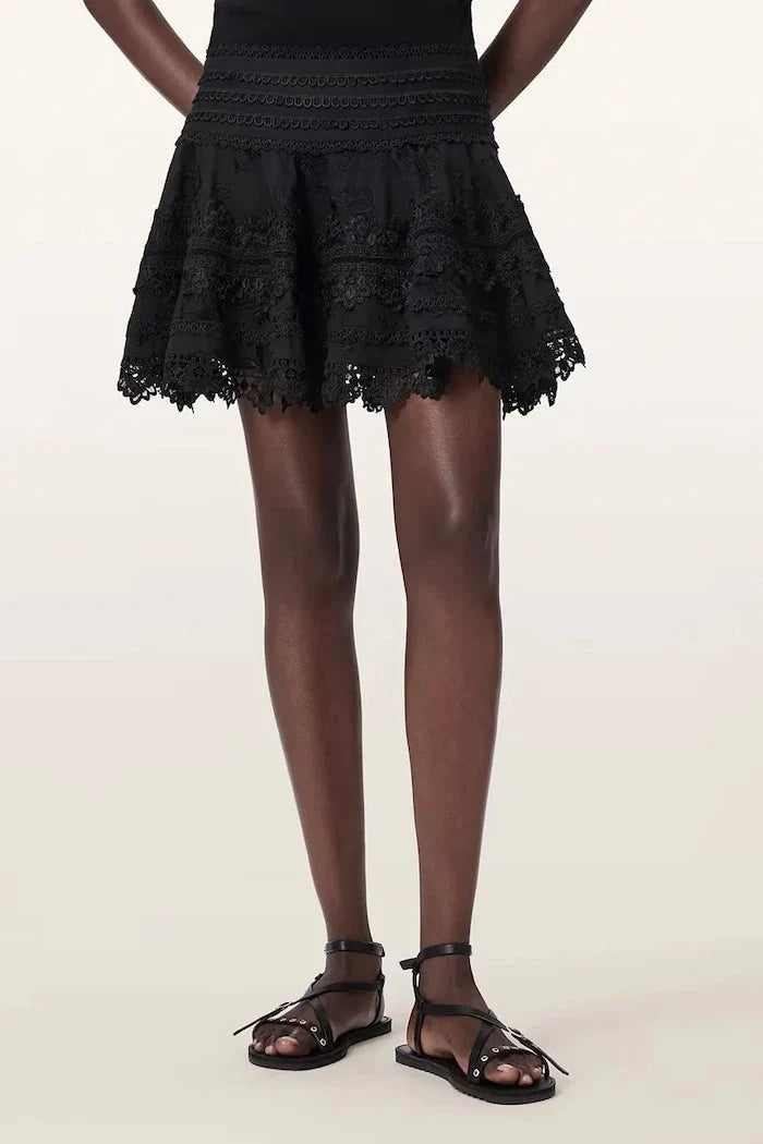 AllSaints Falda de algodón LILLITH