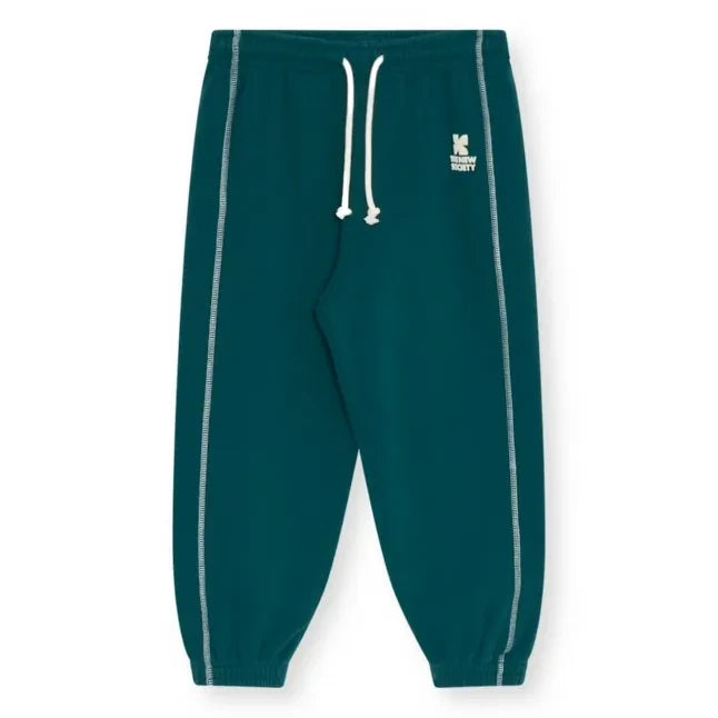 Pantalones deportivos flexibles con logo de The New Society - TNS | Verde