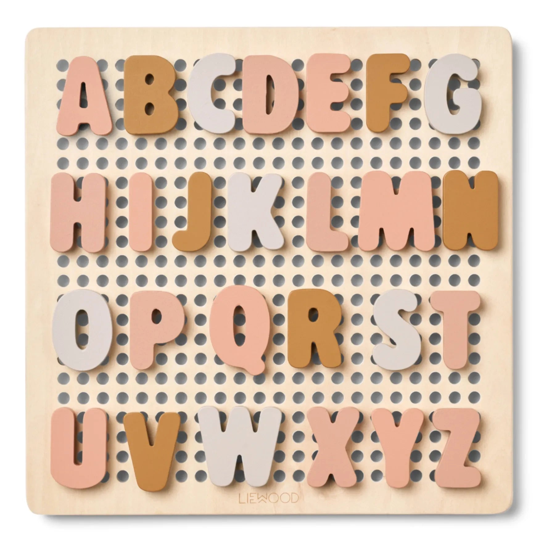 Liewood - Alfabeto Ainsley | Rosa Toscana mezcla multicolor