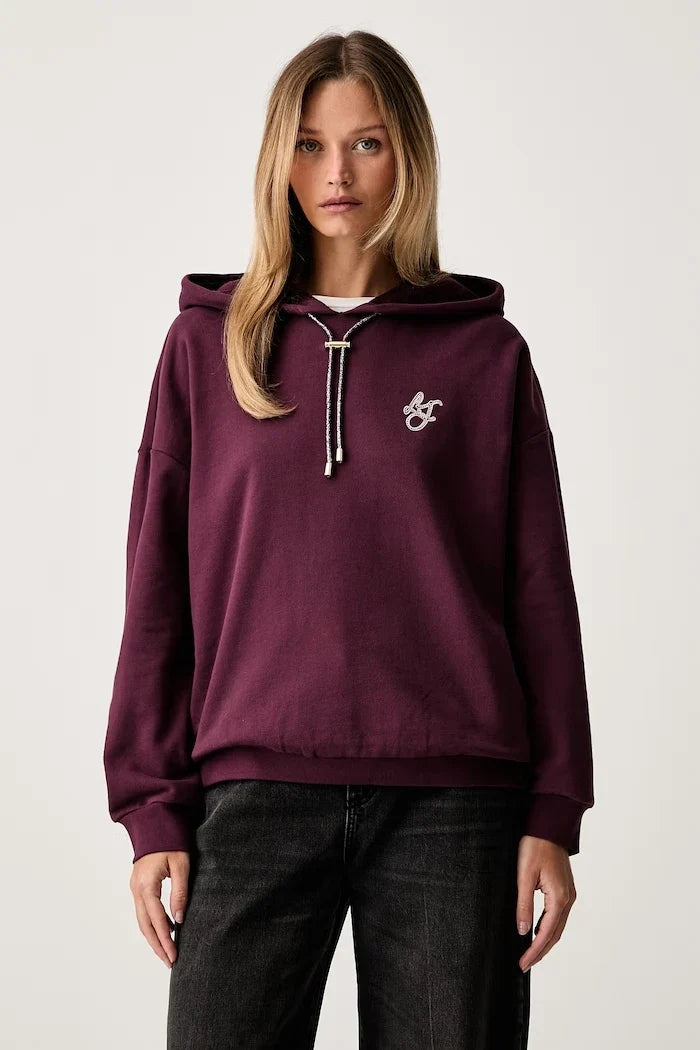 Sudadera con capucha de algodón Liu Jo para mujer