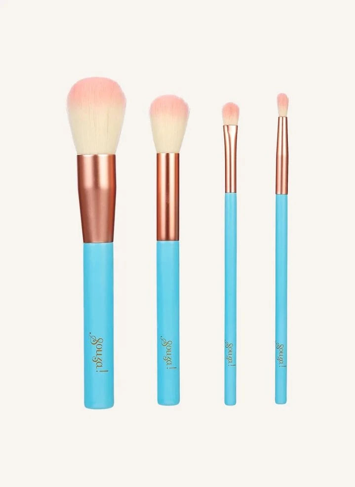 Souza - Pinceles de Maquillaje para Niños - Set de 4