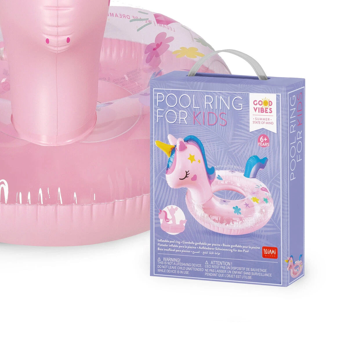 Legami - Flotador para Niños - Unicornio - Flotador