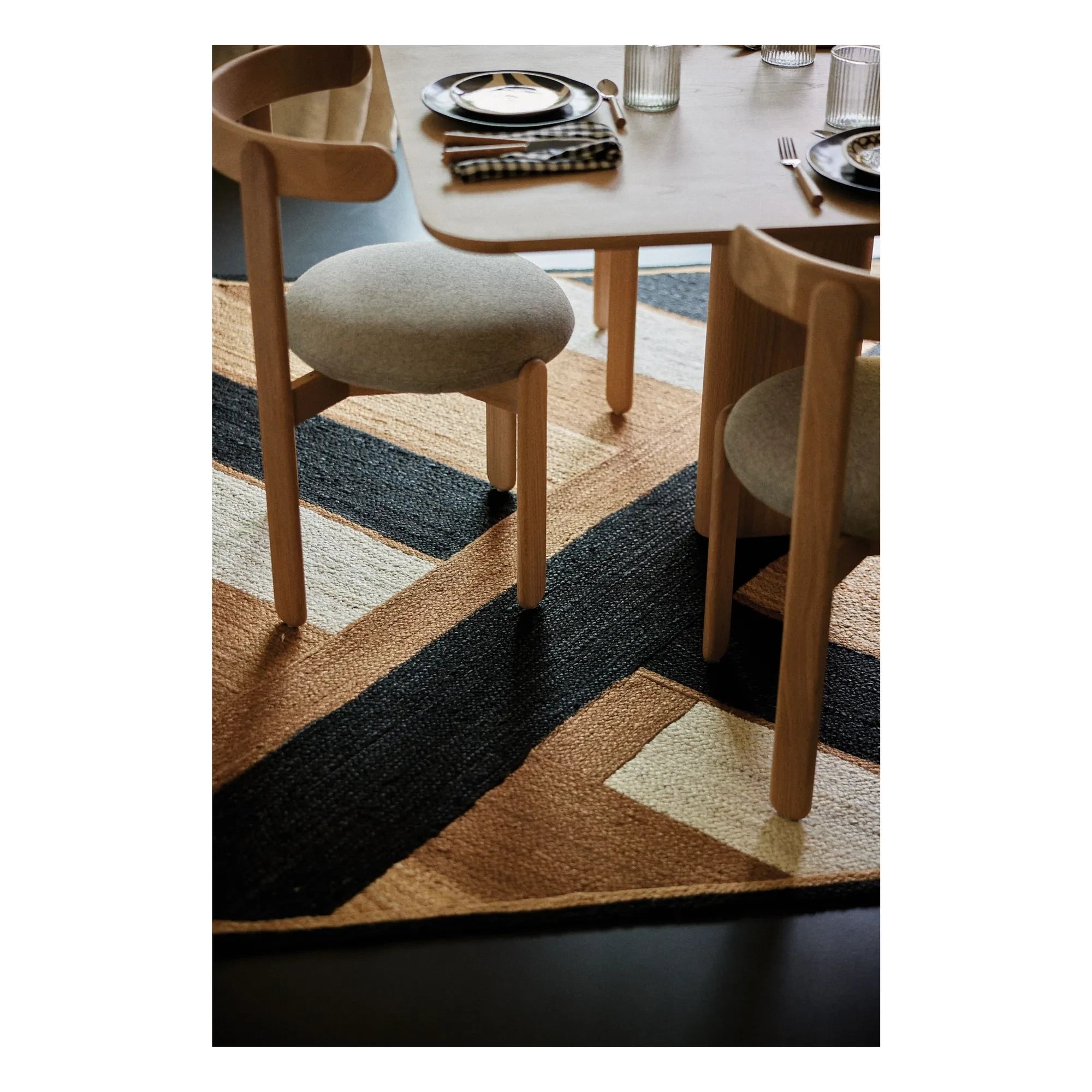 Gabrielle Paris - Alfombra de yute Ambroise | Beige
