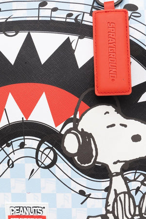 Sprayground - Snoopy Mavi Suni Deri Kadın Omuz Çantası 910T9456NSZ